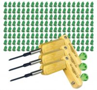 Bamboe boormachine (set van 3 stuks)